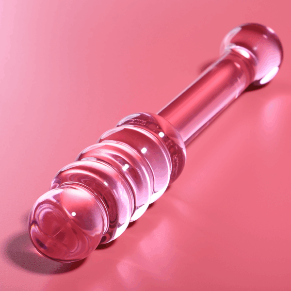 NEBULA SERIES BY IBIZA - MODELO 20 DILDO CRISTAL ROSA 20.5 CM -O- 3 CM - Imagen 2