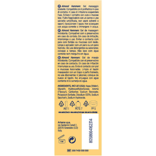 CONTROL - MASAJE GEL 3 EN 1 LECHE DE ALMENDRA 200 ML - Imagen 2