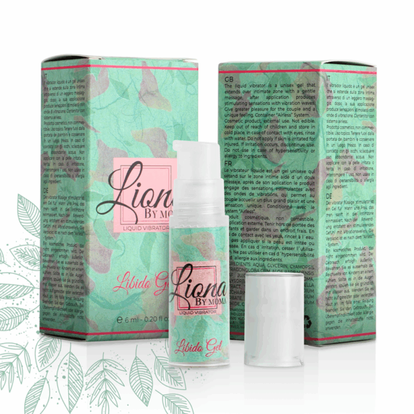 LIONA BY MOMA - VIBRADOR LIQUIDO LIBIDO GEL 6 ML - Imagen 3