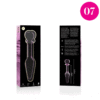 NEBULA SERIES BY IBIZA - MODELO 7 PLUG CRISTAL TRANSPARENTE 13.5 CM -O- 3 CM - Imagen 4