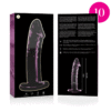NEBULA SERIES BY IBIZA - MODELO 19 DILDO CRISTAL TRANSPARENTE 18.5 CM -O- 4 CM - Imagen 4