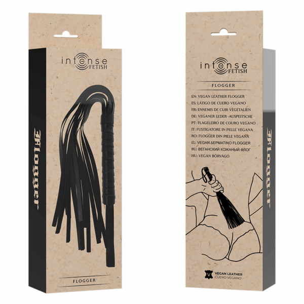 INTENSE - FETISH LÁTIGO DE CUERO VEGANO - Imagen 5