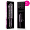 NEBULA SERIES BY IBIZA - MODELO 24 DILDO CRISTAL TRANSPARENTE 28.5 CM -O- 5 CM - Imagen 4