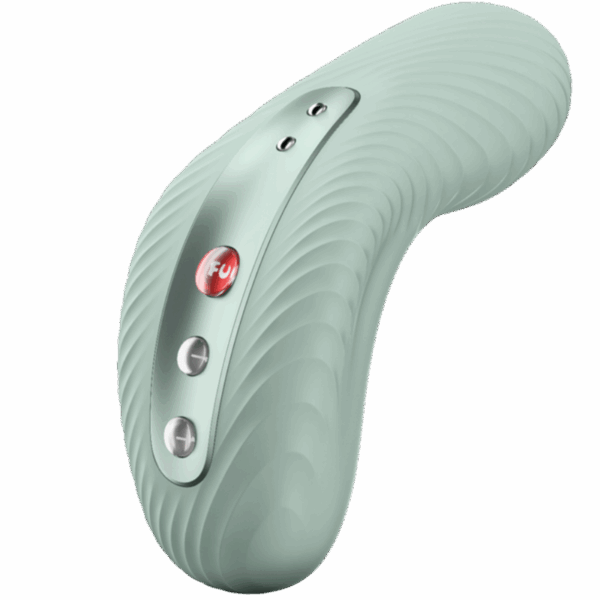 FUN FACTORY - LAYA III VIBRADOR LAY-ON CLITORIS RECARGABLE VERDE - Imagen 2