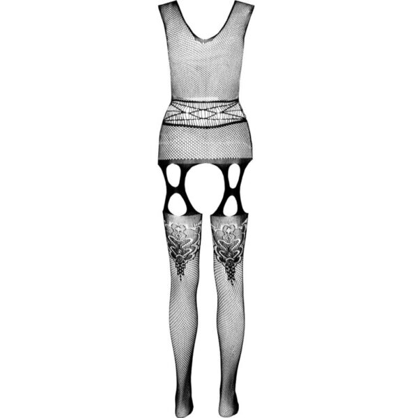 PASSION - ECO COLLECTION BODYSTOCKING ECO BS014 NEGRO - Imagen 4