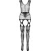 PASSION - ECO COLLECTION BODYSTOCKING ECO BS014 NEGRO - Imagen 3