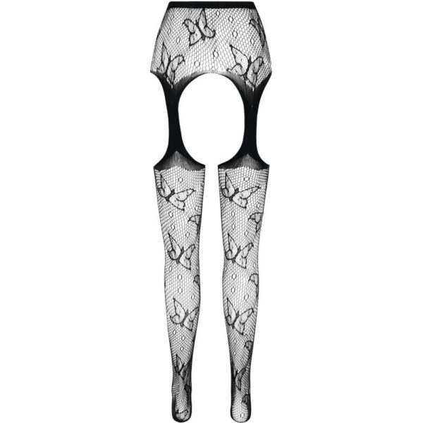 PASSION - ECO COLLECTION BODYSTOCKING ECO S001 NEGRO - Imagen 4