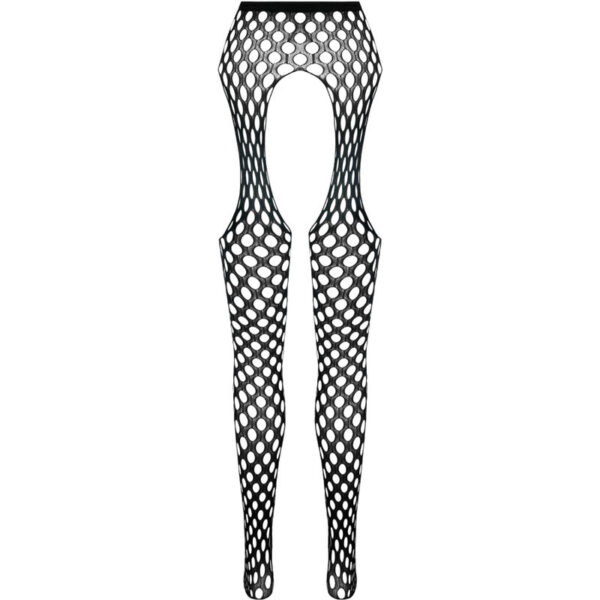 PASSION - ECO COLLECTION BODYSTOCKING ECO S003 NEGRO - Imagen 4