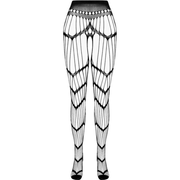 PASSION - ECO COLLECTION BODYSTOCKING ECO S006 NEGRO - Imagen 3