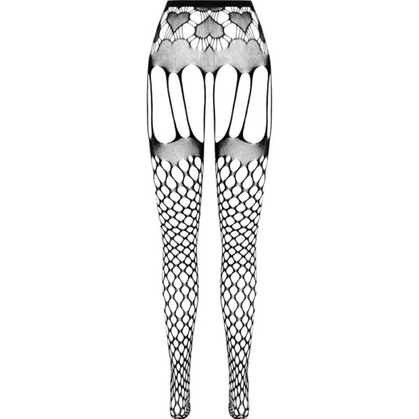 PASSION - ECO COLLECTION BODYSTOCKING ECO S009 NEGRO - Imagen 4