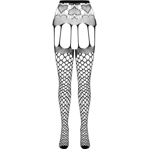 PASSION - ECO COLLECTION BODYSTOCKING ECO S009 NEGRO - Imagen 3