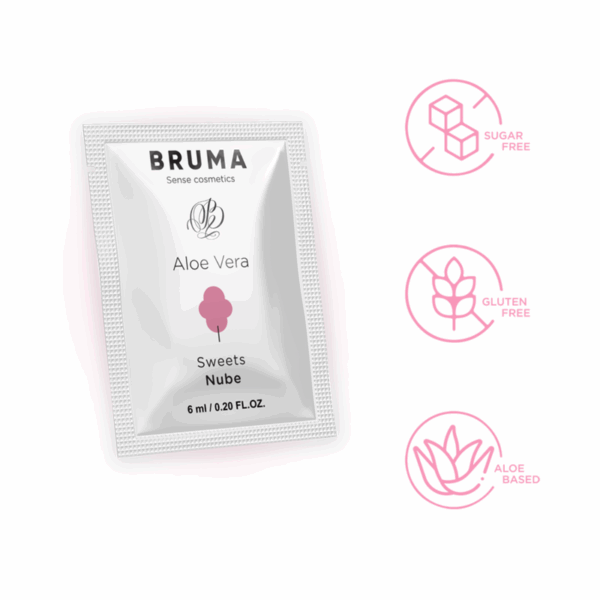 BRUMA - 6 ML GEL DESLIZANTE CON ALOE VERA SABOR A NUBE - Imagen 5