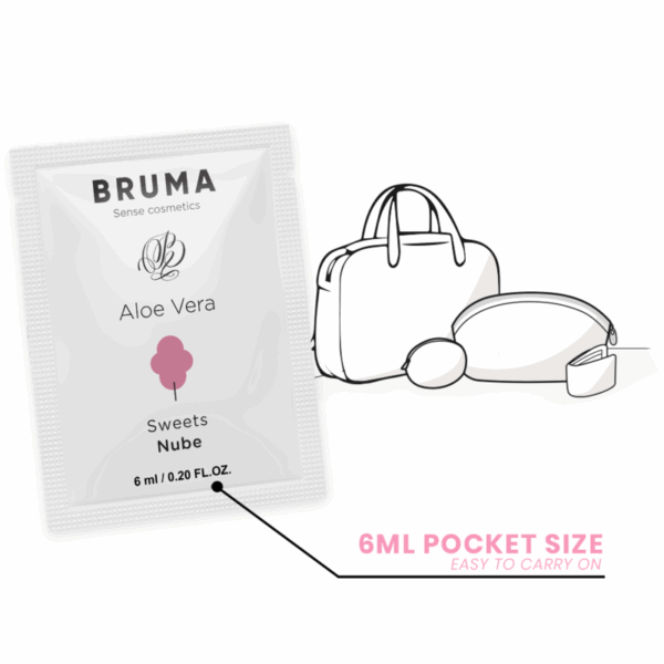 BRUMA - 6 ML GEL DESLIZANTE CON ALOE VERA SABOR A NUBE - Imagen 3