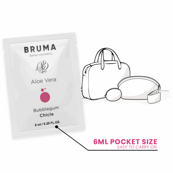 BRUMA - 6 ML GEL DESLIZANTE CON ALOE VERA SABOR A CHICLE - Imagen 5