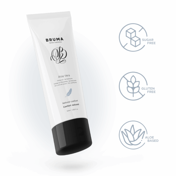 BRUMA - GEL DESLIZANTE CON ALOE VERA CONFORT NATURAL 100 ML - Imagen 2