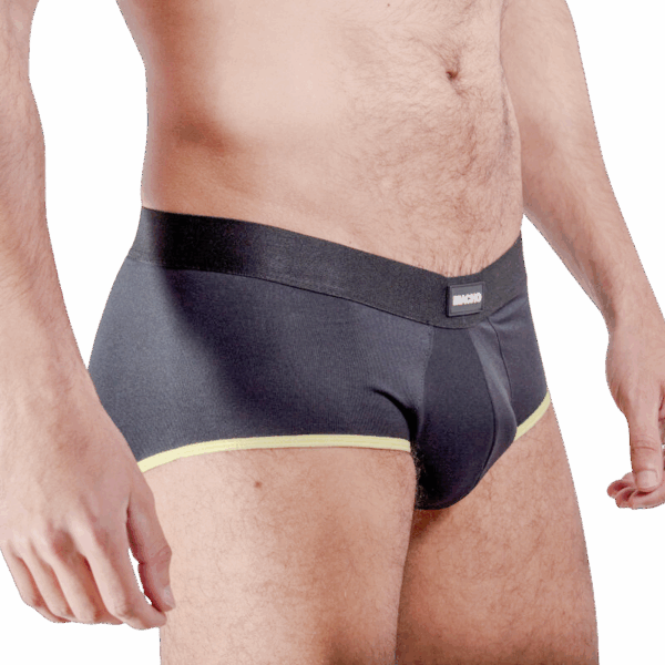 MACHO - MS24A CALZONCILLO BRIEF DARK AMARILLO S