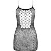PASSION - BS096 BODYSTOCKING NEGRO TALLA UNICA - Imagen 5
