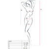 PASSION - BS097 BODYSTOCKING NEGRO TALLA UNICA - Imagen 5