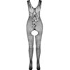 PASSION - BS098 BODYSTOCKING NEGRO TALLA UNICA - Imagen 5