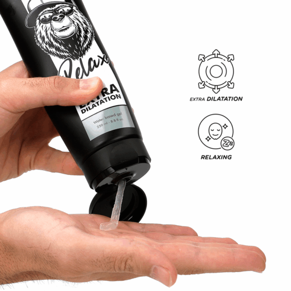 BLACK HOLE - GEL BASE AGUA DILATACIÓN ANAL 250 ML - Imagen 3