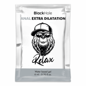 BLACK HOLE - GEL BASE AGUA DILATACIÓN ANAL 6 ML MONODOSIS