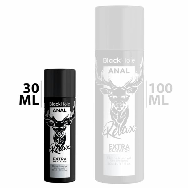 BLACK HOLE - BASE SILICONA CONCENTRADA DILATACION ANAL 30 ML - Imagen 2