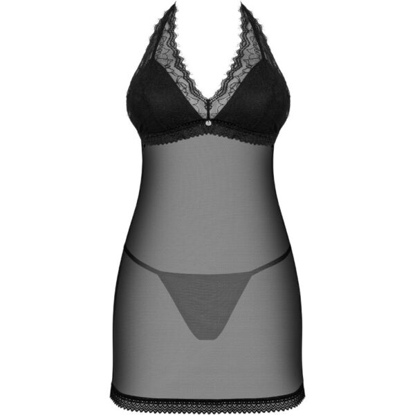 OBSESSIVE - MEDILLA CHEMISE  TANGA M/L - Imagen 5