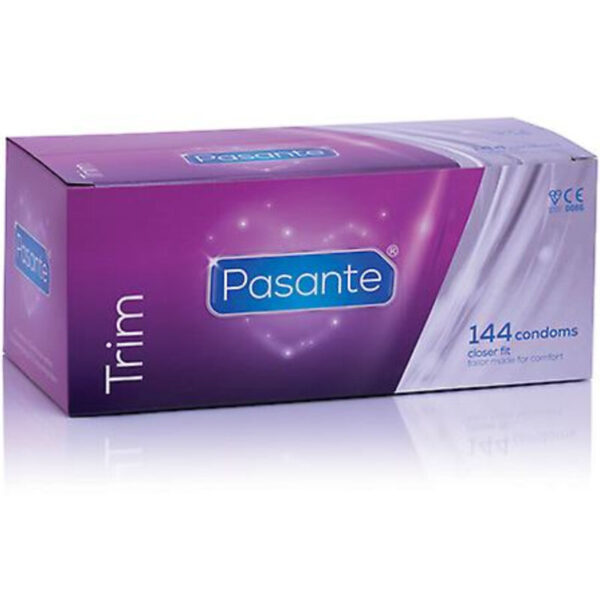 PASANTE - PRESERVATIVO TRIM AJUSTADO CAJA 144 UNIDADES - Imagen 3