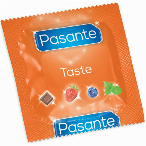 PASANTE - PRESERVATIVO SABOR FRESA BOLSA 144 UNIDADES - Imagen 2