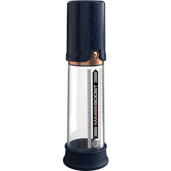 PUMP WORX - BOMBA DE ERECCION MAX BOOST AZUL - Imagen 2