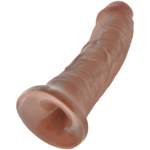 KING COCK - PENE REALÍSTICO 19.5 CM CARAMELO - Imagen 4