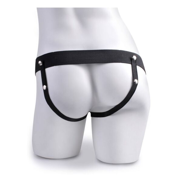FETISH FANTASY SERIES - ARNÉS AJUSTABLE PENE REALÍSTICO CON TESTÍCULOS SQUIRTING 19 CM - Imagen 4