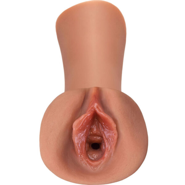 FETISH FANTASY EXTREME - MASTURBADOR MASCULINO SILICONA JUICY SNATCH CARAMELO - Imagen 2