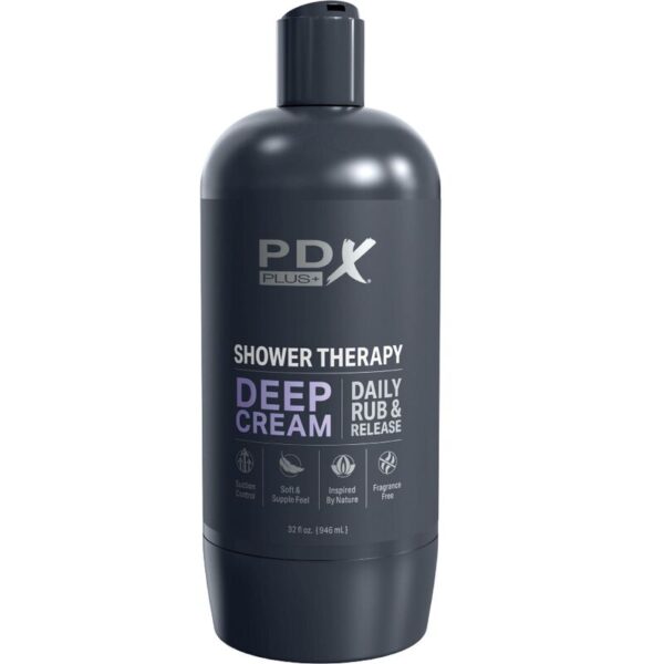 PDX PLUS - MASTURBADOR STROKER DISEÑO DISCRETO DE BOTE CHAMPU DEEP CREAM - Imagen 4