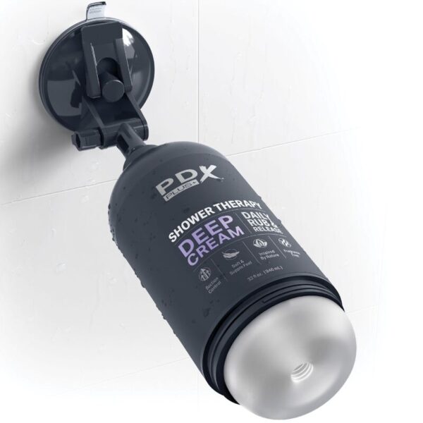 PDX PLUS - MASTURBADOR STROKER DISEÑO DISCRETO DE BOTE CHAMPU DEEP CREAM - Imagen 2