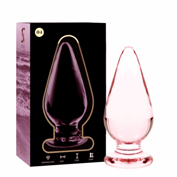 NEBULA SERIES BY IBIZA - MODELO 4 PLUG CRISTAL TRANSPARENTE 11 CM -O- 5 CM