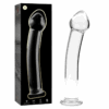 NEBULA SERIES BY IBIZA - MODELO 11 DILDO CRISTAL TRANSPARENTE 16 CM -O- 3 CM