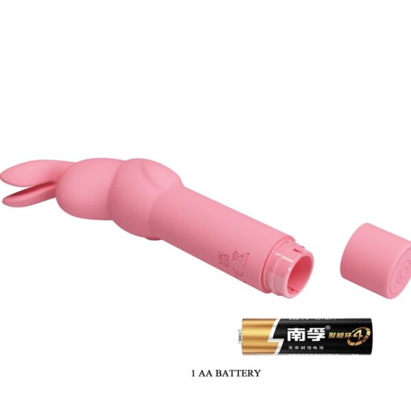 PRETTY LOVE - VIBRADOR DE SILICONA CONEJO ROSA GERARDO - Imagen 3