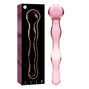 NEBULA SERIES BY IBIZA - MODELO 13 DILDO CRISTAL TRANSPARENTE 18 CM -O- 3.5 CM