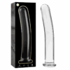 NEBULA SERIES BY IBIZA - MODELO 17 DILDO CRISTAL TRANSPARENTE 18.5 CM -O- 3 CM