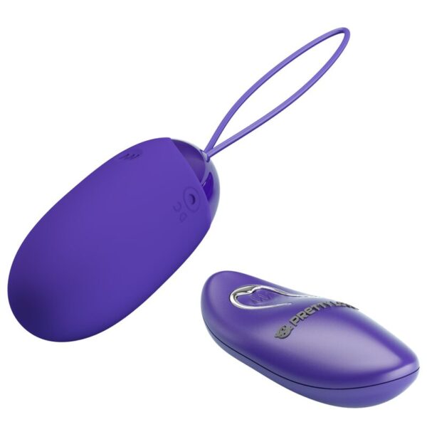 PRETTY LOVE - BERGER YOUTH HUEVO VIBRADOR CONTROL REMOTO VIOLETA - Imagen 3