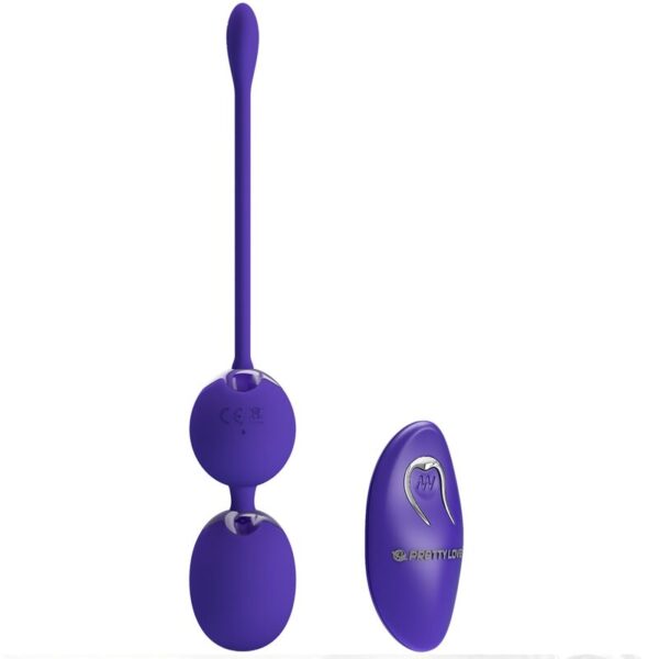 PRETTY LOVE - WILLIE YOUTH BOLAS CONTROL REMOTO  VIBRACIÓN VIOLETA - Imagen 2