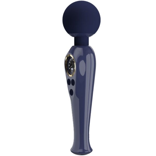 PRETTY LOVE - SKYLER VIBRADOR WAND AZUL - Imagen 2