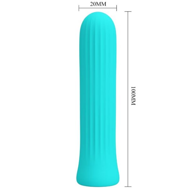 PRETTY LOVE - BLANCHE VIBRADOR ESTIMULADOR AZUL - Imagen 4