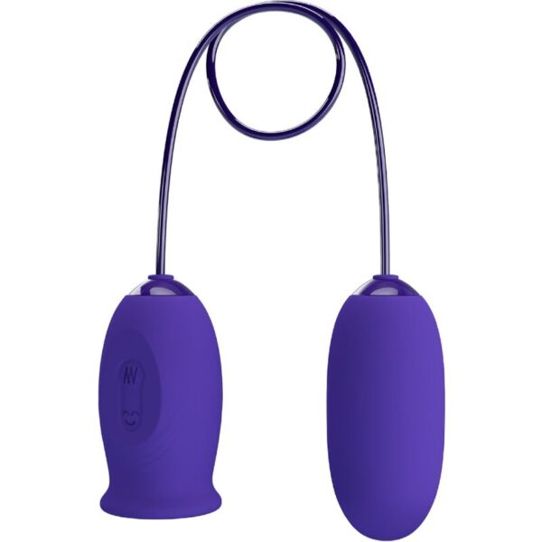 PRETTY LOVE - DAISY YOUTH ESTIMULADOR VIBRADOR RECARGABLE VIOLETA - Imagen 3