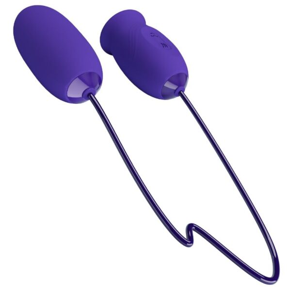 PRETTY LOVE - DAISY YOUTH ESTIMULADOR VIBRADOR RECARGABLE VIOLETA - Imagen 2