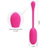 PRETTY LOVE - DOREEN HUEVO VIBRADOR RECARGABLE MAGENTA CONTROL REMOTO - Imagen 4