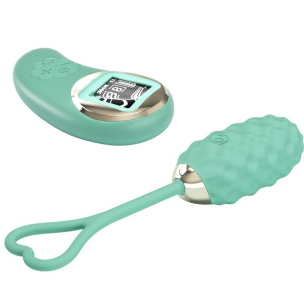 PRETTY LOVE - VIVIAN HUEVO VIBRADOR CONTROL REMOTO VERDE - Imagen 4