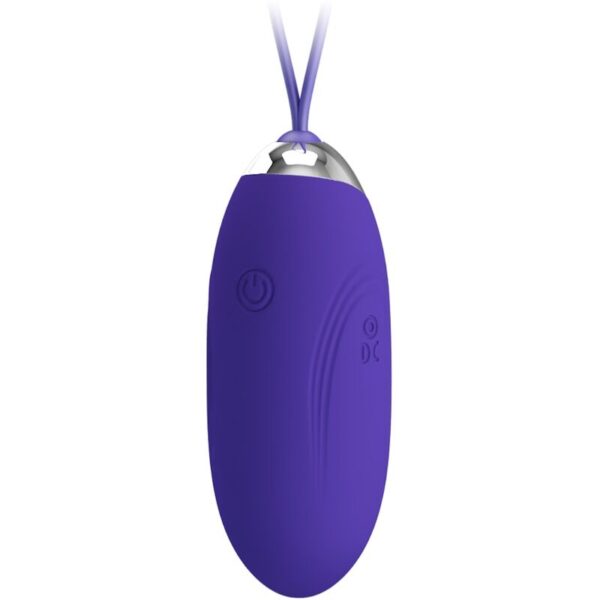 PRETTY LOVE - JENNY YOUTH HUEVO VIBRADOR CONTROL REMOTO VIOLETA - Imagen 4