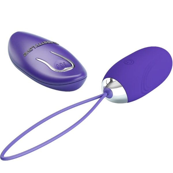 PRETTY LOVE - JENNY YOUTH HUEVO VIBRADOR CONTROL REMOTO VIOLETA - Imagen 2